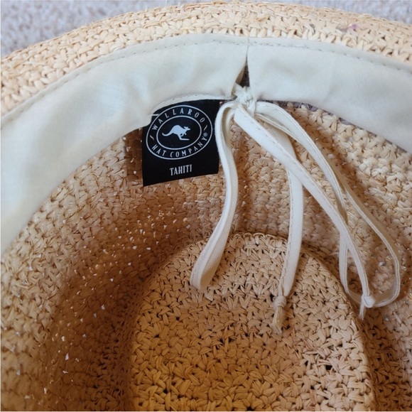 Wallaroo Tahiti Woven Straw Sun Hat - Natural - Picture 2 of 6